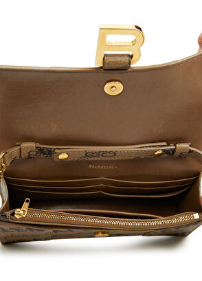 Balenciaga Hourglass Wallet On Chain Çanta - Görsel 8