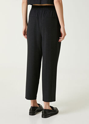 Beymen Club Antrasit Çizgili Pijama Pantolon - 5