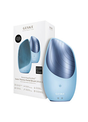 Geske Sonic Thermo Facial Brush Blue Titreşimli Isılı Yüz Temizleme ve Masaj Cihazı - 8