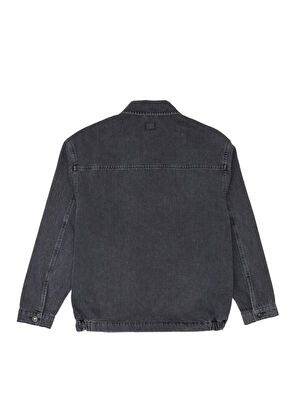 Beymen Club Antrasit İçi Mini Ekoseli Denim Ceket - 5