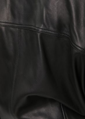 Isabel Marant Farza Siyah Deri Ceket - 6