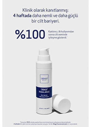 Obaci Medical Rebalance Skin Barrier Recovery Cream Moisturizing Face Cream 48 gr - 4