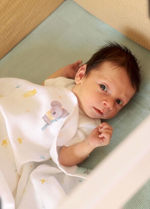 Casadora Baby Koko 100% Organic Cotton 2-Pack Muslin Cover Set  - 6