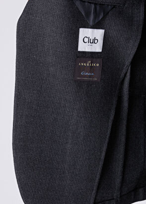 Beymen Club Anthracite Dobby Wool Blazer - 8
