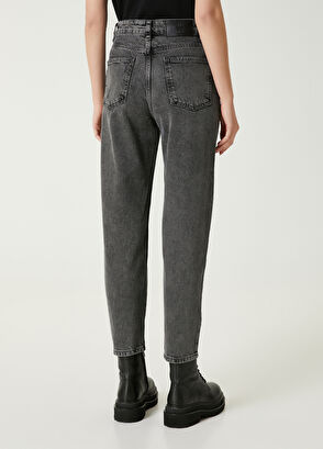 Beymen Club Mom Fit Antrasit Jean Pantolon - 5