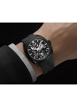 Favre Leuba Chief Skeleton 00.20106.105.06.301 Siyah Erkek Kol Saati - 7