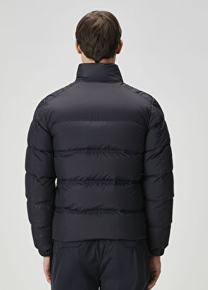 Lacivert Puff Mont - Görsel 6