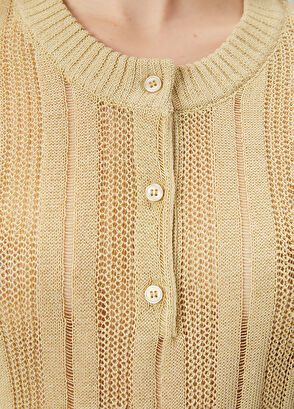 Beymen Club Koyu Bej Ajurlu Triko - 6