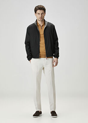 Siyah Çift Taraflı Mont - Görsel 4