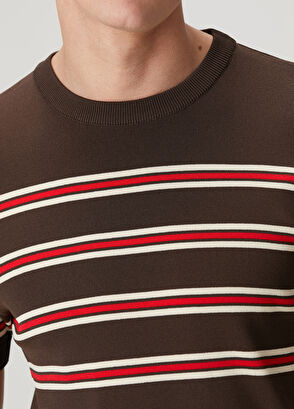Beymen Club Brown Striped Knitwear - 6