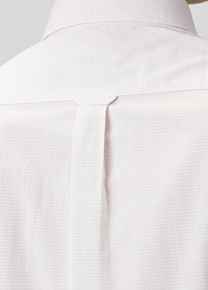 Beymen Club Comfort Fit Pembe Armürlü Kareli Gömlek - 9