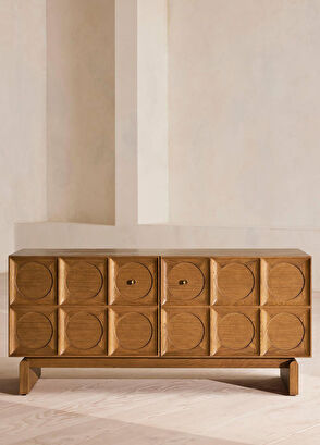 Latanwood Elliot Handmade Wooden Console - 6