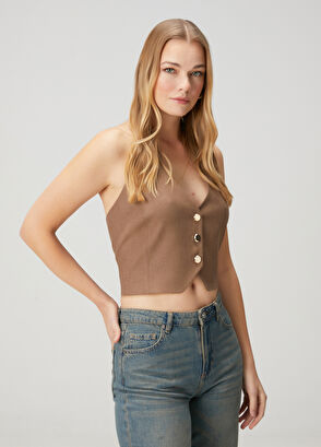 Beymen Club Camel Yelek - 4