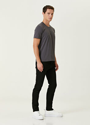 Beymen Club Antrasit Artwork Logo Detaylı T-shirt - 3