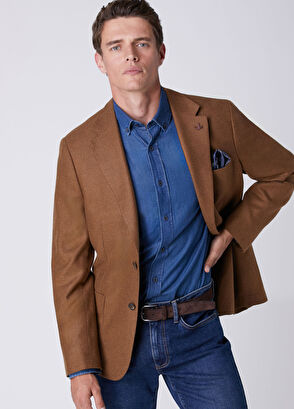 Beymen Club Camel Wool Cachet Jacket - 5