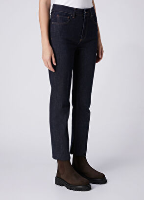 Beymen Club Straight Fit Lacivert Jean Pantolon - 3