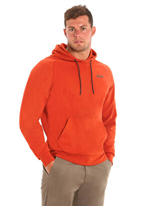 Slam Deck Hoodie Kırmızı Kapüşonlu Erkek Spor Sweatshirt - 3
