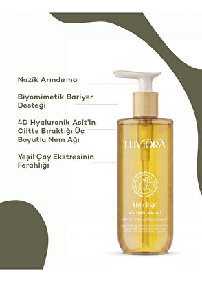 Luviora Organics Clear Hassas Cilter İçin Bariyer Destekleyici Yüz Temizleme Jeli 300 ml - 3