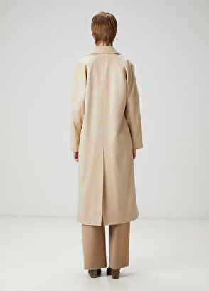 Beymen Club Bej Kruvaze Palto - 5