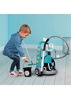 Smoby Elektrik Süpürgeli Oyuncak Temizlik Seti - 4