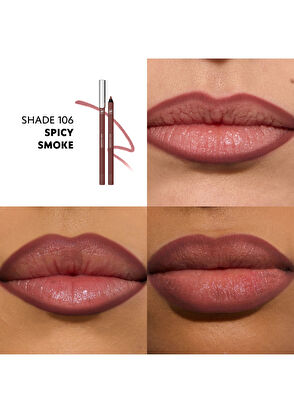 Yves Saint Laurent Lovenude Kiss Shaper 106 Spicy Smoke Dudak Kalemi - 6