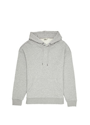 Beymen Club Grey Hooded Sweatshirt - 6