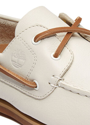 Timberland Classic Off White Women's Leather Loafer - 7