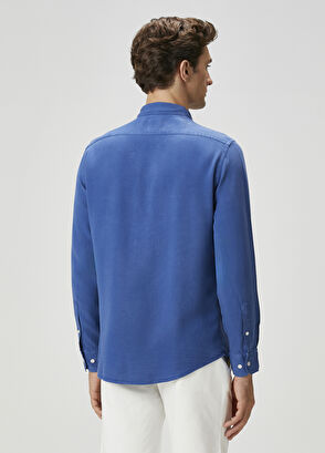 Beymen Club Comfort Fit Mavi Gömlek - 6