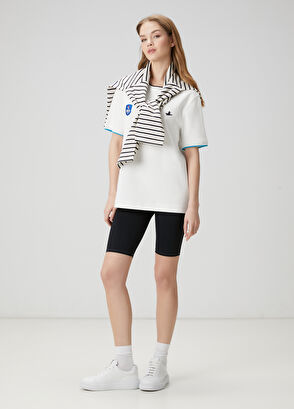 Beymen Club x Anadolu Efes Beyaz Pike T-shirt - 5