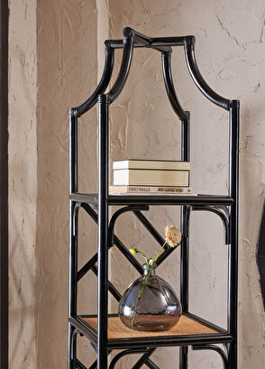 Bee Interiors Classy Bamboo Black Buffet - 3