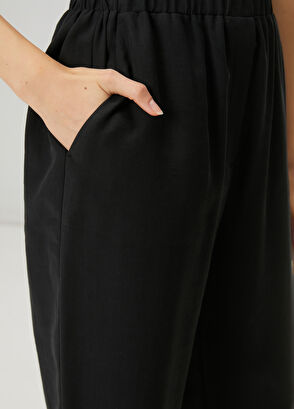 Beymen Club Black Pleated Carrot Pants - 6