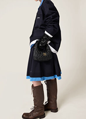 Miu Miu Deri Kahverengi Kadın Çizme - 5