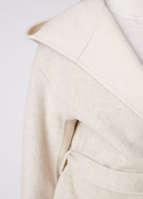Beymen Club Light Beige Hooded Coat - 6
