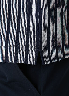 Beymen Club Navy Blue White Comfort Fit Polo T-Shirt - 6