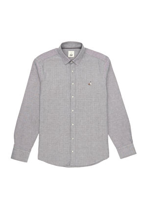 Beymen Club Comfort Fit Khaki Oxford Shirt - 8