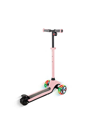 Globber One K E-Motion 4 Plus Pastel Pink Unisex Kids Light Electric Scooter - 3