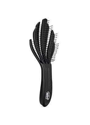Wet Brush Go Green Siyah Kıvırcık Saçlara Özel Dolaşık Açıcı Saç Fırçası  - 3