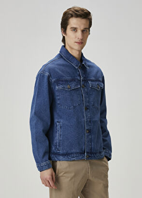 Beymen Club Blue Denim Jacket - 3