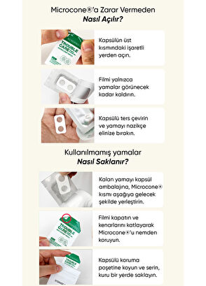 ACROPASS Trouble Care Microcone Patch 24’lü Yağ Bezesi ve Akneler için Mikro İğneli Bant  - 7