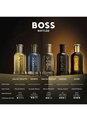 Hugo Boss Bottled Elixir Parfum 100 ml + Bottled EDT 10 ml Erkek Parfüm Seti - 5