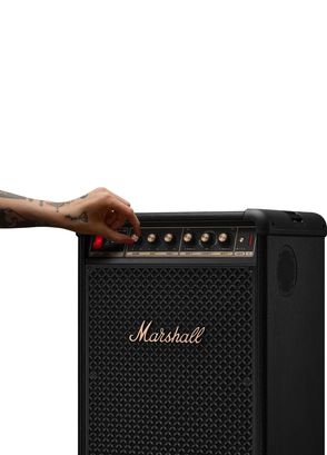 Marshall Bromley 450 Black and Brass Portable Bluetooth Speaker - 5