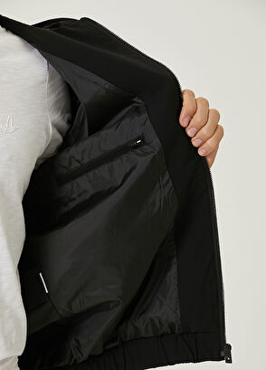 Beymen Club Black Hooded Knit Detailed Coat - 9