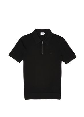 Beymen Club Siyah Fermuarlı Kısa Kollu Polo Triko - 6