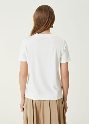 Beymen Club Kırık Beyaz T-shirt - 6