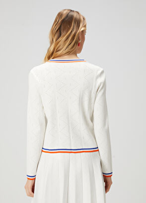 Beymen Club Kırık Beyaz Şeritli Hırka - 6