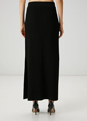 Beymen Club Siyah Maksi Triko Etek - 5