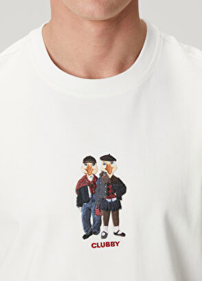 Beymen Club Relax Fit Clubby Beyaz T-shirt - 6