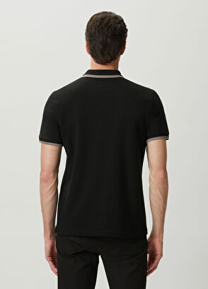 Beymen Club Mink Black Polo Zippered T-Shirt - 4
