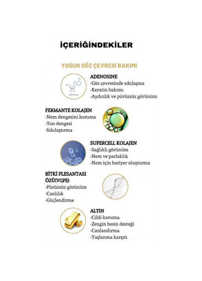 Dermal Gold Flash Foil Eye Mask 3 Katmanlı Altın Göz Altı Torbalarına Karşı Kağıt Göz Maskesi 5'li Set 4 gr - 3