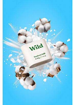 Wild Fresh Cotton & Sea Salt Refill Yedek Stick Kadın Deodorant İçi  40 gr - 3